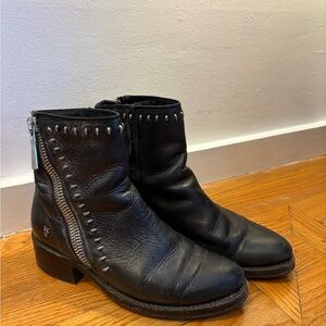 Frye Demi Rebel Zip Boot